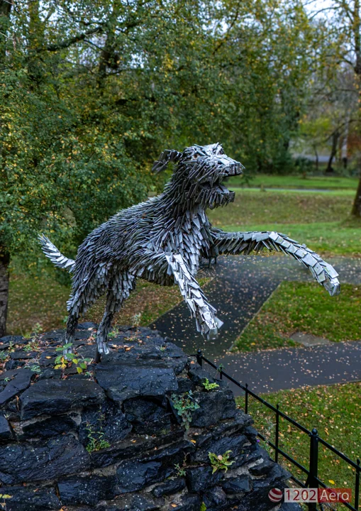 Sculpture by Maurice Harron, Limavady